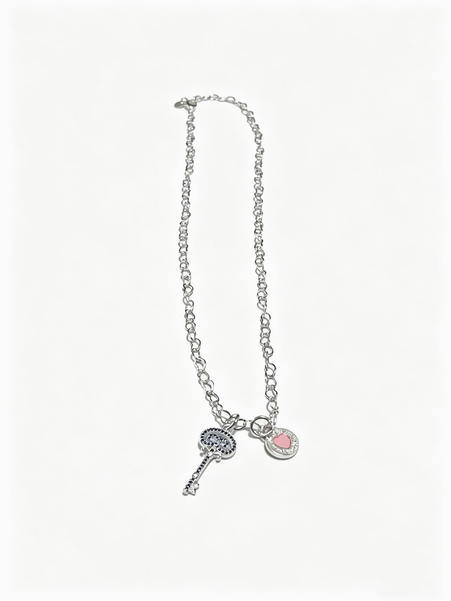 Tiffany & Co. Lockit Silver Necklace